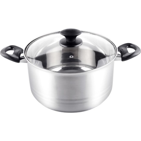 Pot LEGER SS 24x13,5cm Ø24X13,5cm 6,1lt Stainless Steel Lamart LTB2413 Silver