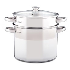 Pasta Pot with Strainer 24 cm 8lt Stainless Steel Lamart PASTA LTSS2417