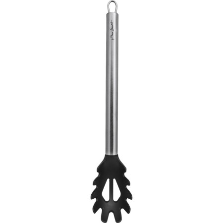 Nylon Pasta Spoon with Inox Handle 34cm Lamart LT3989 Black