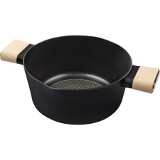 Pot POELE Non-stick Aluminum 24x11cm4.3lt Lamart LT1219 Beige