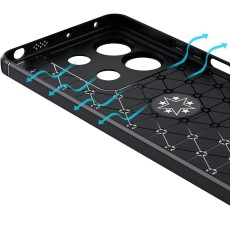 &Theta;ή&kappa;&eta; Ancus AutoFocus Shock Proof with Ring Holder for Xiaomi Redmi Note 13 Pro TPU Black