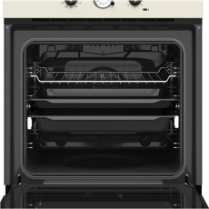 Built-in TEKA Oven Country Style with SurroundTemp and Hydroclean 70lt 60cm HRB 6300 Vanilla Brass