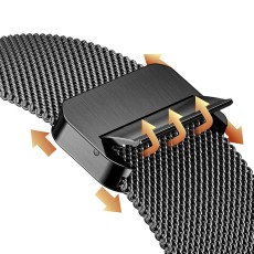 Watchband Hoco WA26 42/44/45/49mm Stainless Steel + Strong Magnetic &gamma;&iota;&alpha; Apple Watch series 1/2/3/4/5/6/7/8/9/SE/SE2/Ultra/Ultra2 Black