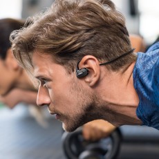 Wireless Sports Headset Hoco ES63  90mAh 5.3  &Beta;lack