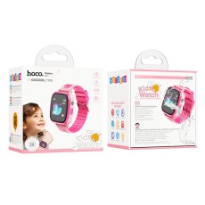 Kids Smartwatch Hoco Y100 2G 400mAh 1.44&rdquo;  with Call Support Pink