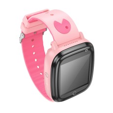 Kids Smartwatch Hoco Y100 2G 400mAh 1.44&rdquo;  with Call Support Pink