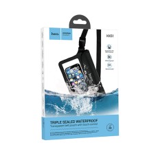 Hoco HX51 Tribute Waterproof Phone Bag  Black