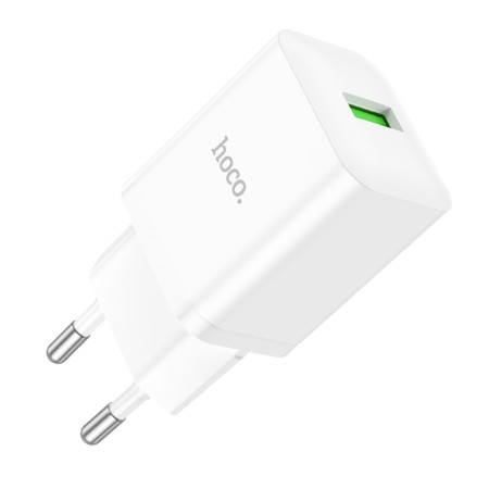 Travel Charger  Hoco N26 Maxim USB-A 18W  White