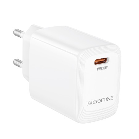 Travel Charger Borofone BN28 Fuente USB-C 30W White