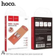 Manicure Set Hoco DI57 Gem with 4 Items and Leather Case