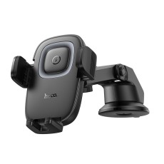 Car Mount Hoco HW32 Crown with Wireless Charger up to 15W 4.5"-7" Black