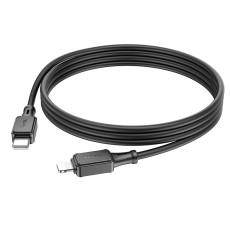 Data Cable Hoco X101 Assistant USB-C to Lightning 27W  Black 1m