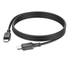 Data Cable Hoco X101 Assistant USB-C to USB-C 60W  Black 1m