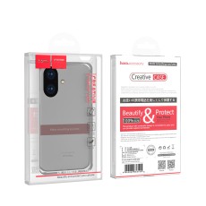 Case Hoco TPU Light Series for Apple iPhone 16 Plus Transparent