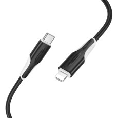 Data Cable Borofone BX119 New USB-C to Lightning 27W 1m Black