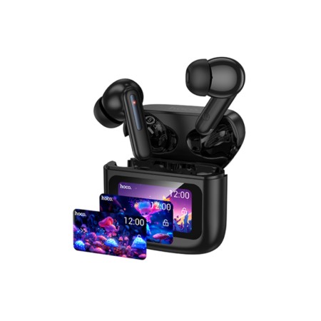 Wireless Hands Free Hoco EQ14 Cool Color TWS Hi-Fi Audio V5.4 500mAh 7h Talk Time Black