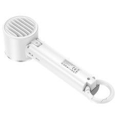 Hoco HX61 Exquisite Portable Handheld Mini Powerful Fan 1200mAh 3 Airflow Speeds White