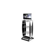 Panasonic 6H Desktop Stand for AA, AAA, C, D, 9V Batteries 3 Rows 6 Hooks 61.4x23x20cm Hook Length 18cm