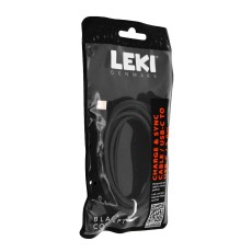 Data and Charging Cable Leki Black Concept USB-C  to USB-C 2m Braided Black
