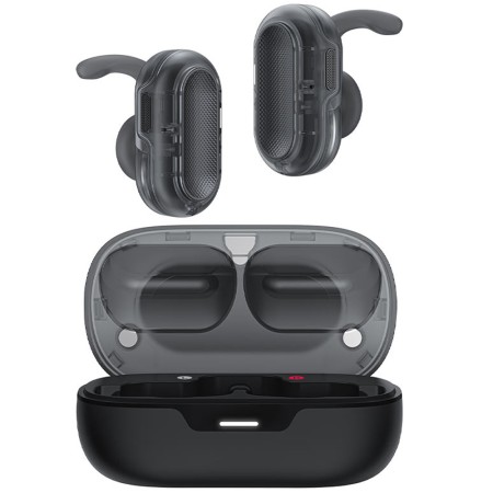 Wireless Earphones Hands Free Acefast FA003 TWS v5.3 550mAh 8hr Working Time ENC IPX4 Black