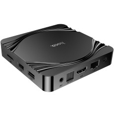 Hoco DQ10 Navio TV Box 4K UHD 60Fps with WiFi RJ45 4GB RAM + 32GB ROM v5.0 Android12
