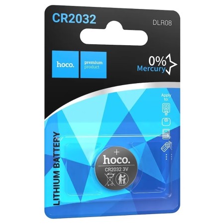Buttoncell Lithium Hoco DLR08 CR2032 Pcs. 1