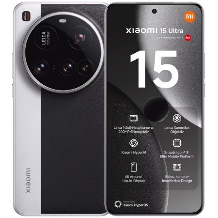 Xiaomi 15 Ultra 5G Dual Sim 6.73" 16GB/512GB NFC IP68 Silver Chrome