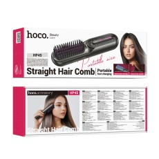 Hoco HP45 Heated Straightening Brush 4000mAh with 3 Temperature Options