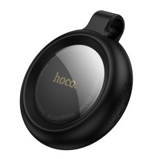 Hoco Tag E100 Anti-Lost Device Only for iOS Works With Apple Find My Network with Protective Case with Strap Hole Black