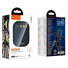 Wireless Speaker Hoco HC35 5W BT v5.4 TF CARD AUX USB FM 500mAh with Moto Mount Navy Blue