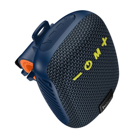 Wireless Speaker Hoco HC35 5W BT v5.4 TF CARD AUX USB FM 500mAh with Moto Mount Navy Blue