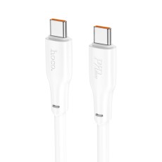 Cable Hoco X93 Force USB-C to USB-C PD240W 5A White 1m