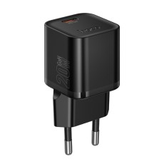 Travel Charger Hoco N64 Ingenious Single Port GaN PD20W USB-C 5V 3.0A Black