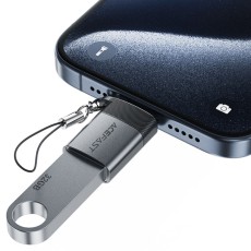 Adaptor Acefast J7 USB-A  to USB-C Mini OTG USB3.0 10Gbps Black