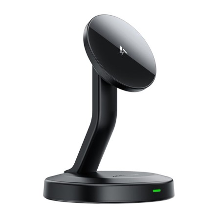 Wireless Desktop Charging Stand Acefast E26 15W with LED Power Indicator MagSafe Compatible Black
