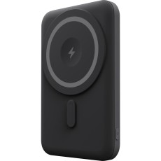 Power Bank Yenkee YPB 501 5000mAh 15W 3A MagSafe Wireless Charging and 1xUSB-C PD20W Port, LED Battery Indicator Black