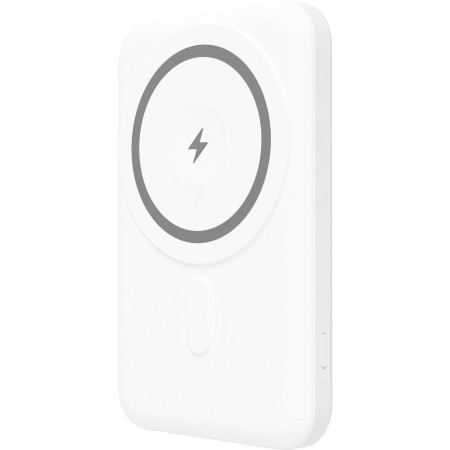 Power Bank Yenkee YPB 501 5000mAh 15W 3A MagSafe Wireless Charging and 1xUSB-C PD20W Port, LED Battery Indicator White
