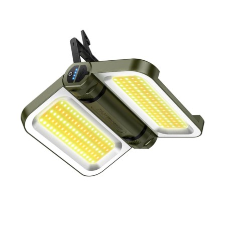 Hoco DL22 Foldable Outdoor Solar Energy Light 2400 Lumens Adjustable Brightness and Color Temperature Multifunctional Use