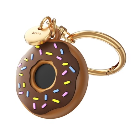 Gps Tracker Hoco DI78 Donut Keychain Only for iOS Compatible with Apple Find My Network