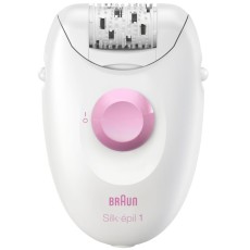Body Epilator BRAUN SE1-000 Silk Epil 1 with 20-tweezer System and SoftLift Tips