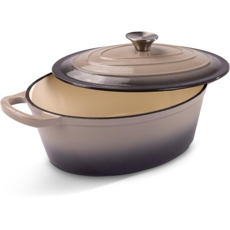 Oval Enamel Pot 28x11.2cm 3.5lt Lamart IRON LT1305