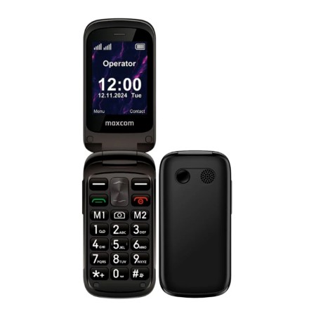 Maxcom MM834 4G Dual Sim 2.4" with Camera, FM Radio, Flashlight 1000mAh Black