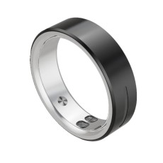 Smart Ring Maxcom mRing MR200 No.13 (Inside DIameter 22.3mm) IP68 with Heart Rate and Sleep Monitoring Black