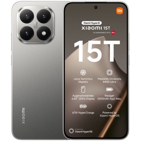 Xiaomi 15T 5G Dual Sim 6.83" 12GB/256GB NFC IP68 Grey