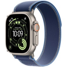 Apple Watch Ultra 3 49mm GPS eSIM NFC IP6X Natural Titanium Case with Blue Trail Loop MEWU4QF/A
