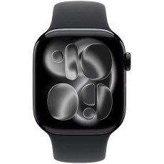 Apple Watch Series 11 (2025) Aluminum 42mm GPS eSim NFC IP6X  Aluminum Case Jet Black with Sport Band Black MEQT4WF/A