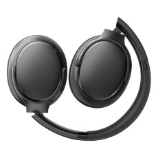 Wireless Foldable Headphones Stereo Acefast H10 500mAh v5.4 Hi-Fi with Microphone AUX USB-C Black