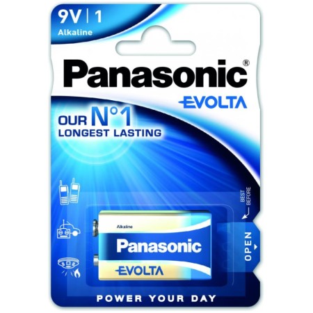 Battery Panasonic Panasonic Evolta LR6EGE 9V Pcs. 1