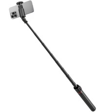Four-Leg Holder and Selfie Stick Acefast E31 for Devices 4.5"-7.0" Extendable up to 1.77m with Remote Control Black