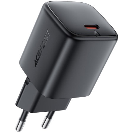 Travel Charger Acefast A119 Mini Fast Charging USB-C PD45W 3A GaN Black